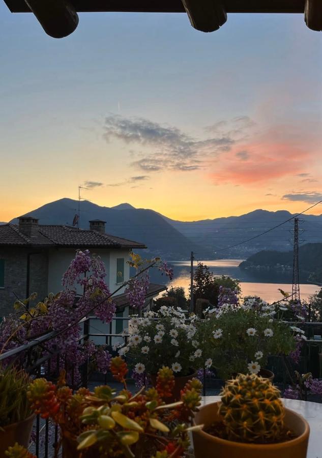 Island Sunset House Villa Sulzano Bagian luar foto