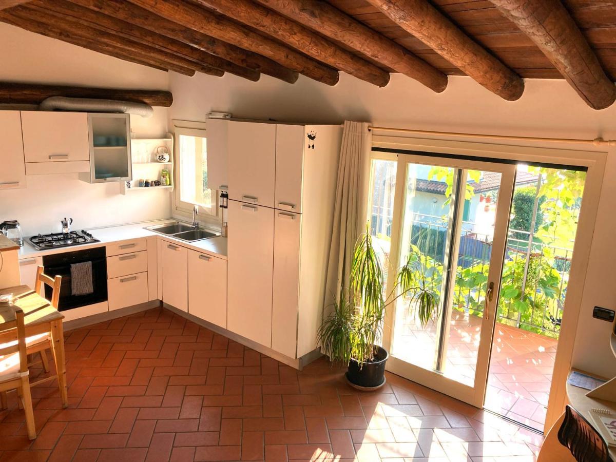 Island Sunset House Villa Sulzano Bagian luar foto